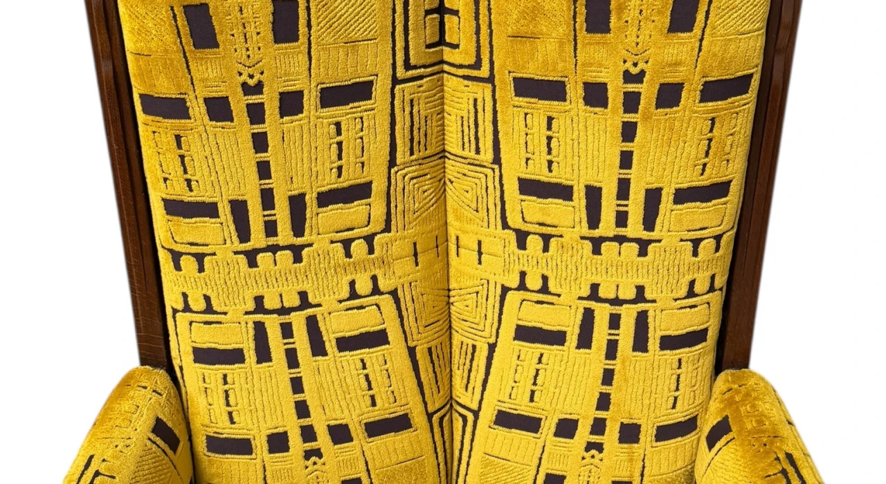 Art Deco Amsterdamse School Lounge Chair by Cornelis van der Sluys, 1918